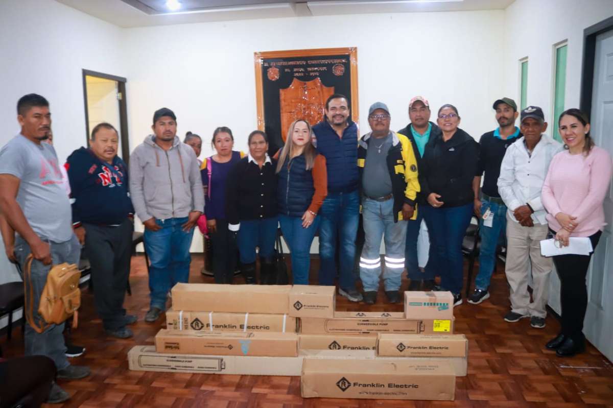 Ayuntamiento y Comunidades Adquieren Bombas Sumergibles