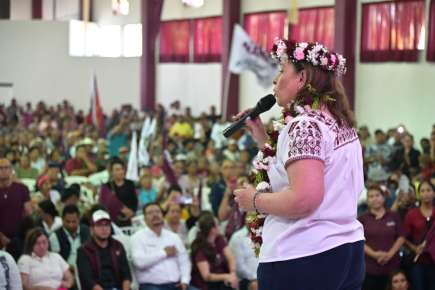 VOY A RECORRER TODO EL ESTADO: ROCÍO NAHLE