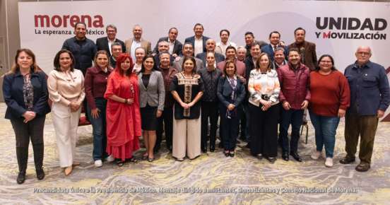 MORENA SE ORGANIZA RUMBO A 2024