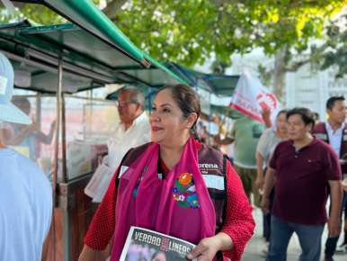 EN LA 4T SOMOS TODO TERRENO: CLAUDIA TELLO