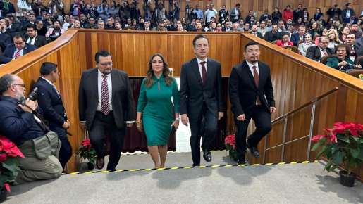 En 5 años, Cuitláhuac García le ha cumplido a Veracruz con honestidad y alto sentido social: Gómez Cazarín