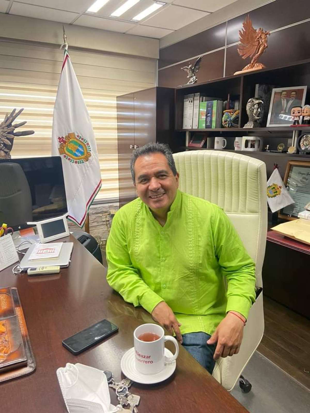 Revela Eleazar Guerrero que se inscribió como aspirante a una diputación federal en la contienda interna de Morena    