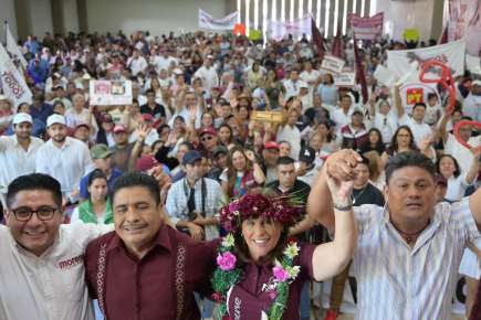 LA 4T VISIBILIZÓ AL SURESTE DE MÉXICO, EL TRANSÍSTMICO YA ES UNA REALIDAD: ROCÍO NAHLE 
