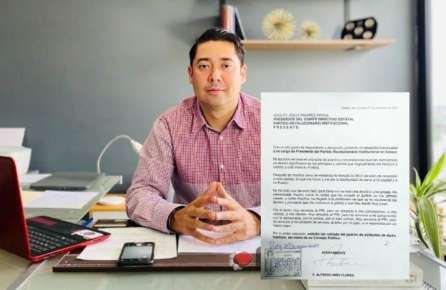 Renuncia Alfredo Niño a la presidencia del comité municipal del PRI de Xalapa y como militante del tricolor    