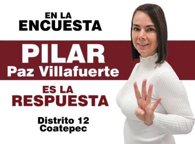 Pily Paz Villfuerte buscará la Diputación Local de Coatepec.