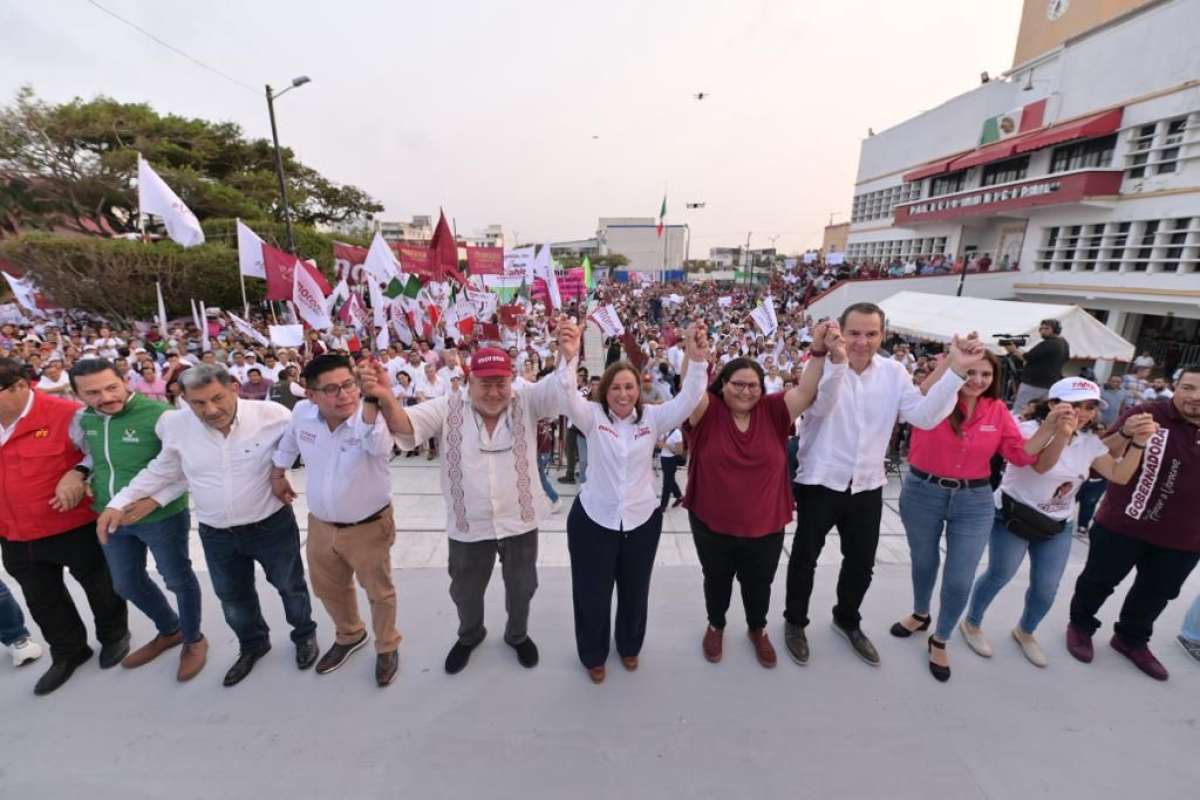 ARRANCA ROCÍO NAHLE PRECAMPAÑA AL GOBIERNO DE VERACRUZ