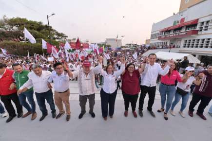 ARRANCA ROCÍO NAHLE PRECAMPAÑA AL GOBIERNO DE VERACRUZ