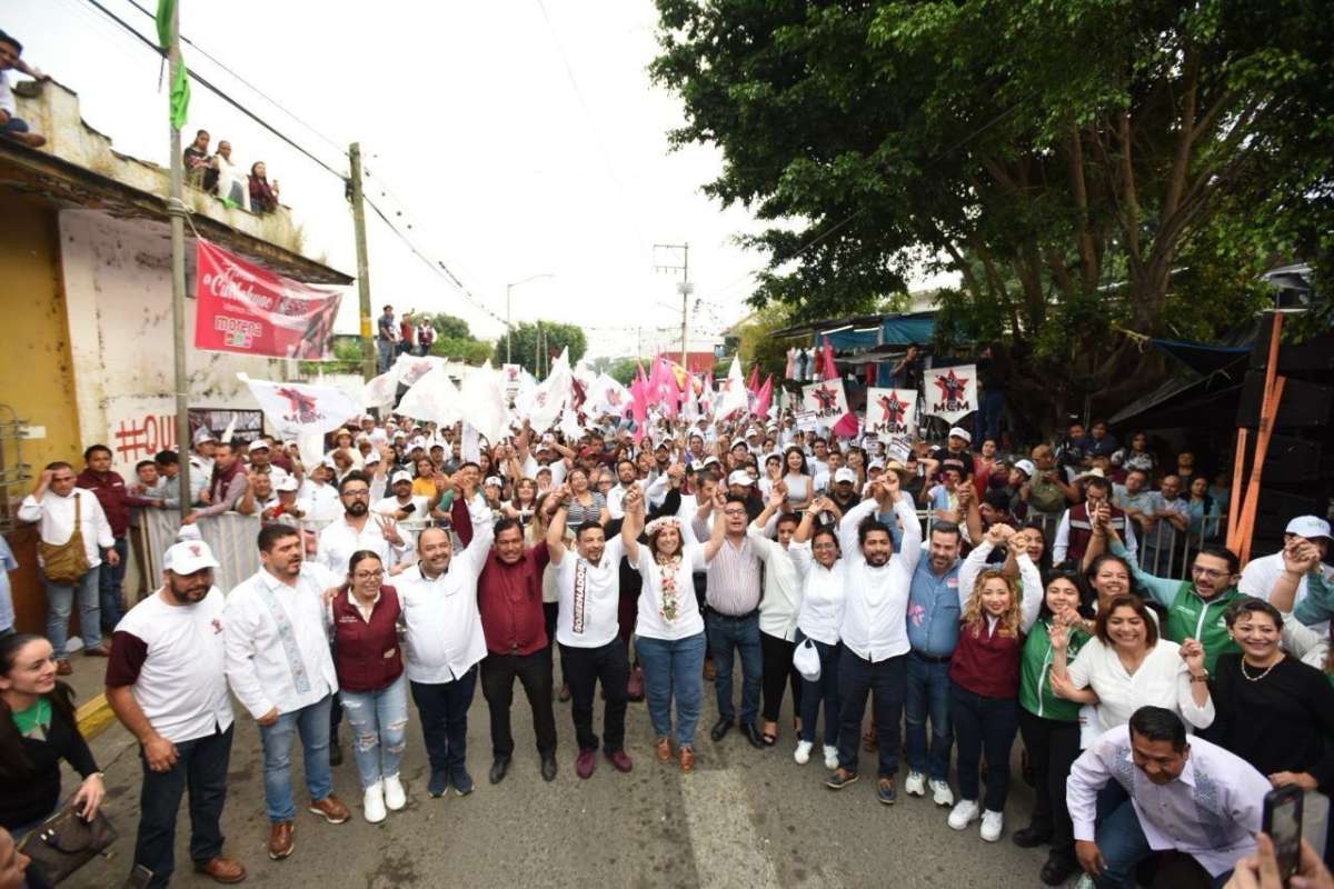 Zenyazen suma con Rocío Nahle en Cuitláhuac