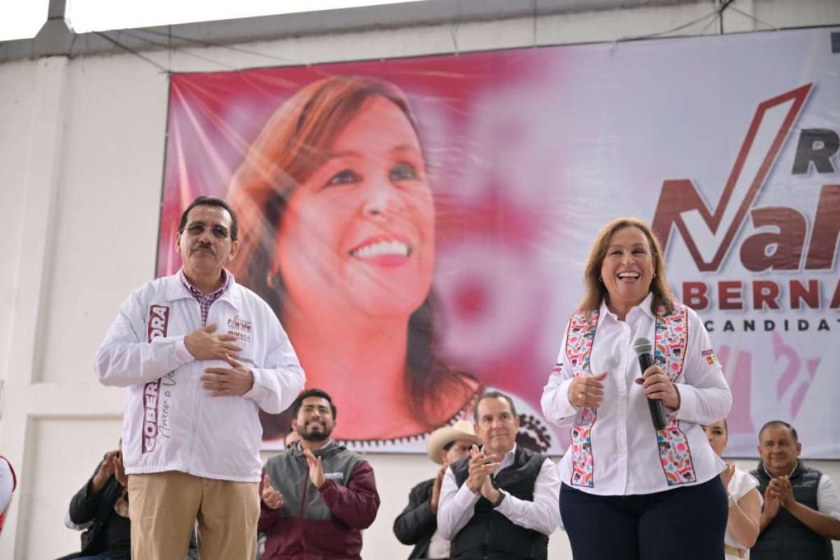 PRESENTA ROCÍO NAHLE A SU COORDINADOR DE PRECAMPAÑA