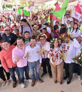 El Presidente municipal de Chontla Néstor E. Sosa Peña, se suma al proyecto de Rocío Nahle por el bien de Veracruz.