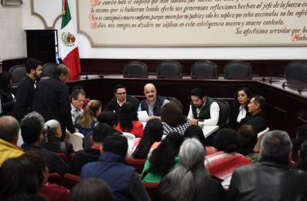 Lunes de Audiencias Ciudadanas en Palacio Municipal con el Alcalde
