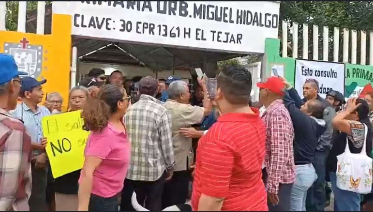 Con lujo de violencia, enviados de Maleno Rosales buscan reventar la consulta popular en El Tejar