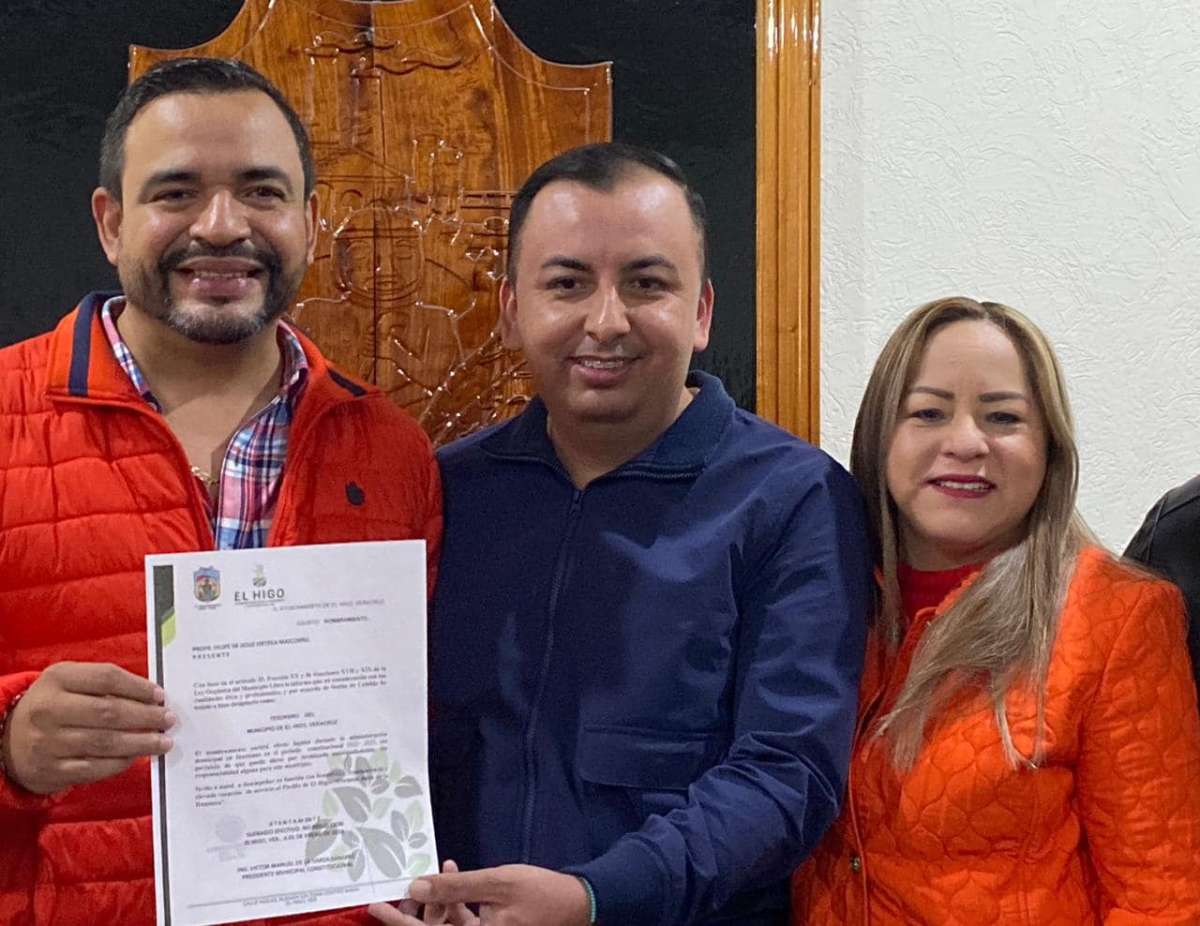 Felipe de Jesús Ortega Mascorro, Nuevo Tesorero Municipal en El Higo   