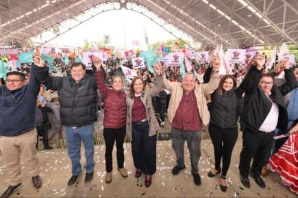 ARRASA CLAUDIA SHEINBAUM EN CIERRE DE PRECAMPAÑA EN VERACRUZ, LA JOYA DE LA CORONA