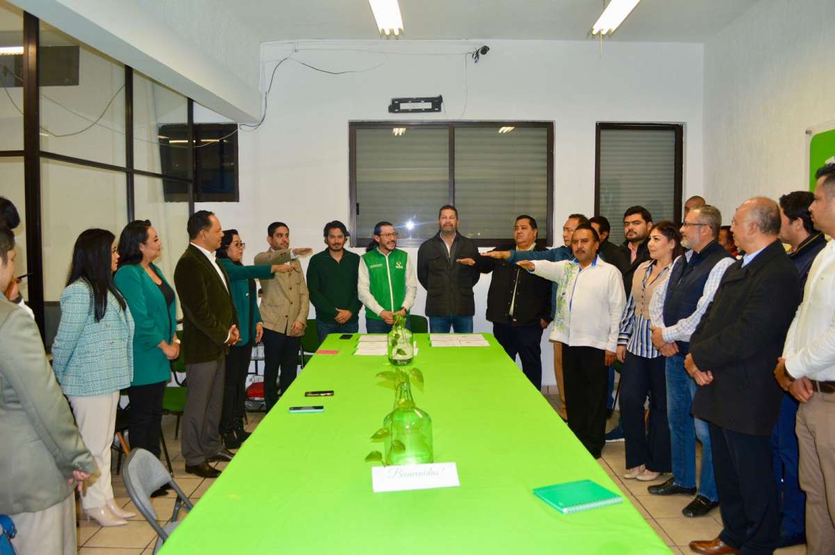 Fortalecen al PVEM para llevar a la presidencia de la República a Claudia Sheinbaum y a la gubernatura del estado a Rocío Nahle     