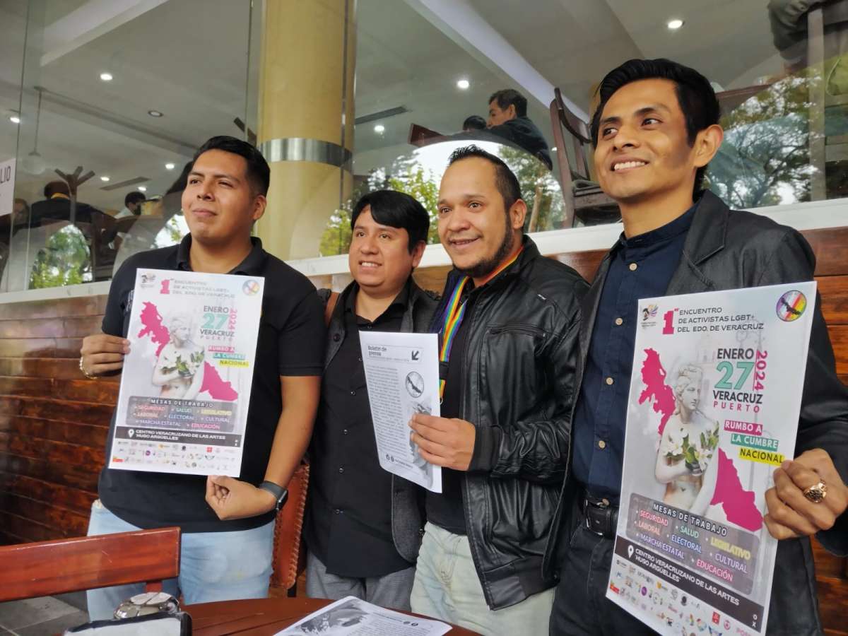 Veracruz puerto sede del Primer Encuentro de Activistas de la comunidad LGBTTTIQ+ a realizarse el 27 de enero    
