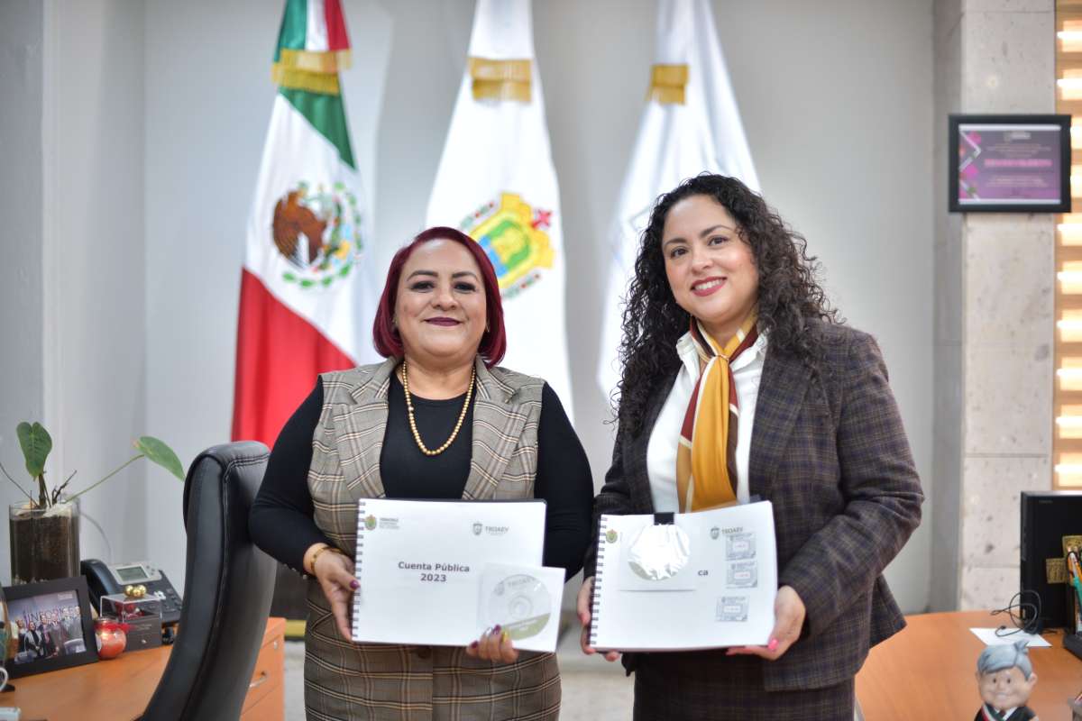 Recibe Congreso local la Cuenta Pública del Trijaev, ejercicio 2023   