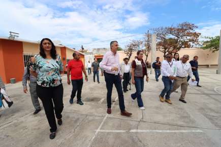 Avanza SEV en rescate de infraestructura escolar; se dejará legado: Vargas Barrientos