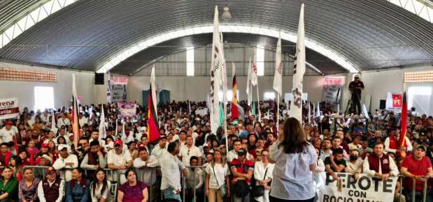NAHLE CIERRA FILAS: UNIDOS Y ORGANIZADOS VAMOS A DAR CONTINUIDAD A LA 4T