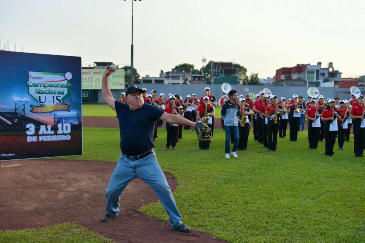Inauguran Campeonato Nacional de Beisbol U-15