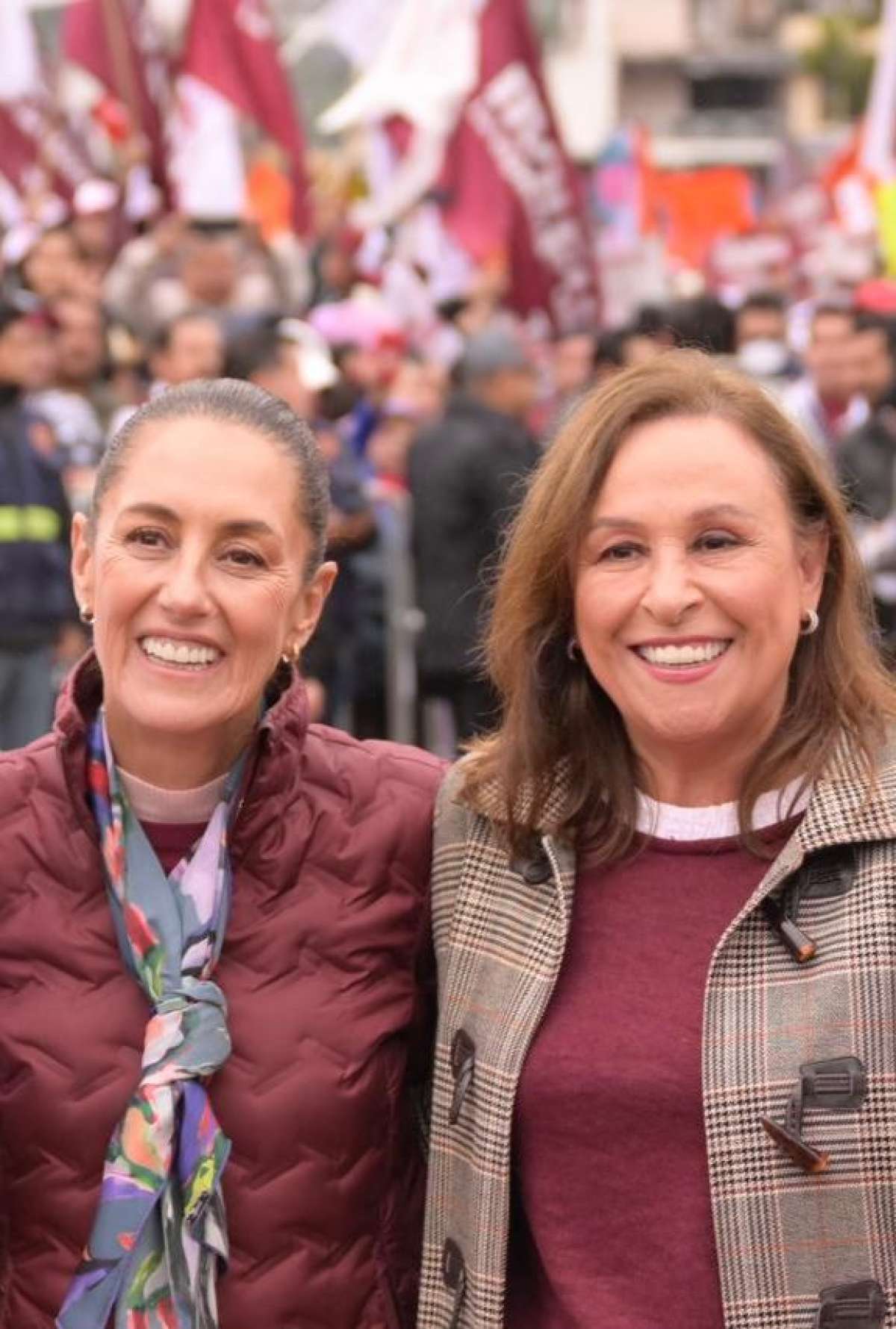 ¡TODOS AL ZÓCALO CON CLAUDIA!