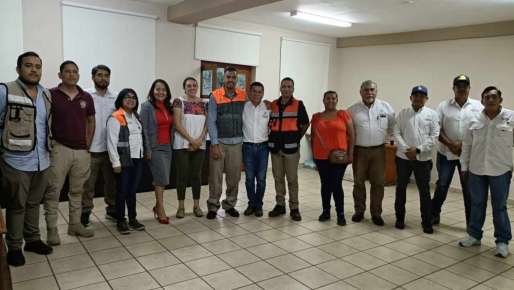 Asisten a Curso de Protección Civil en Ozuluama
