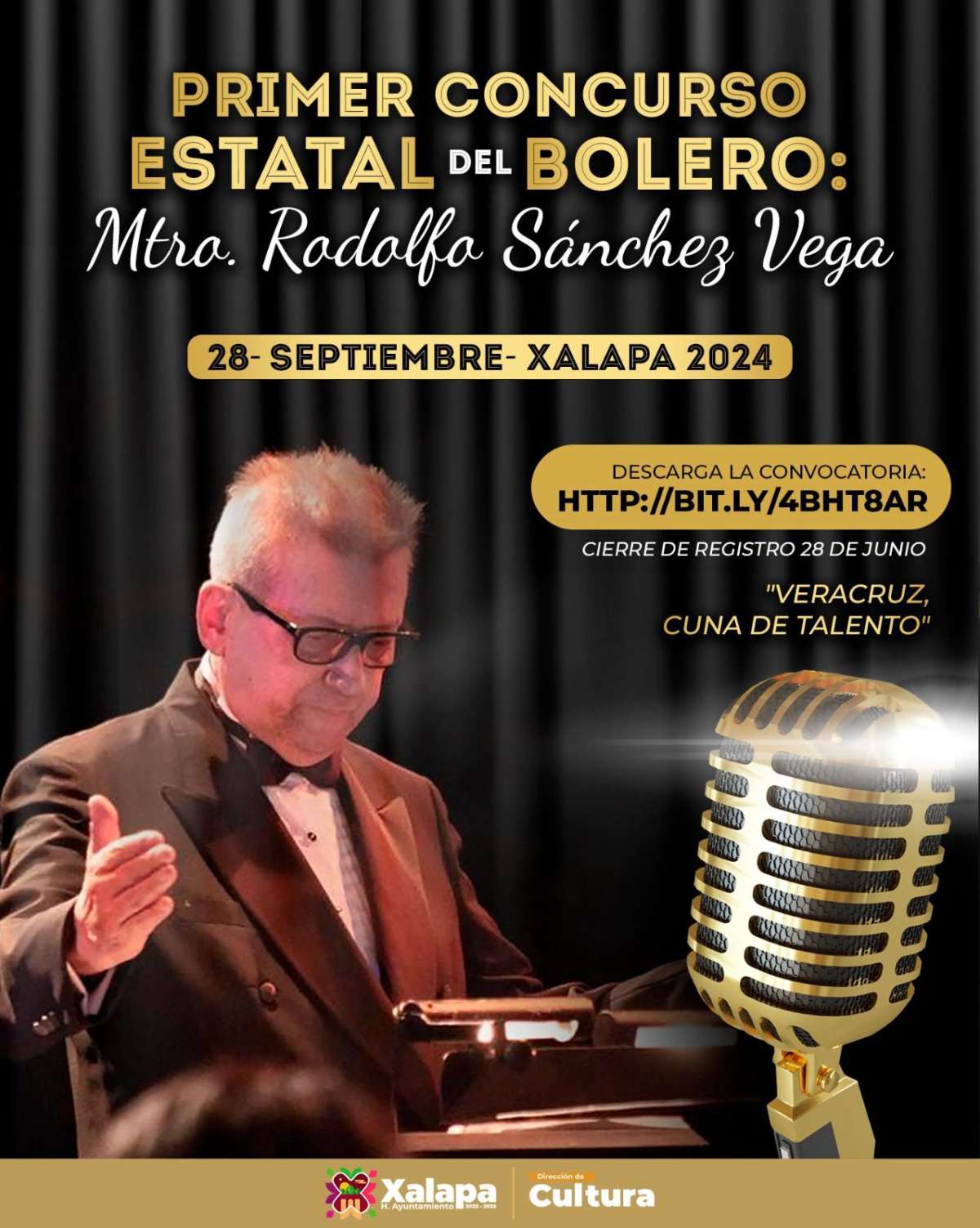 Participa en el Primer Concurso Estatal de Bolero y gana 75 mil pesos