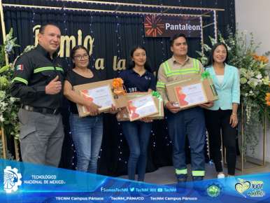 Premio a la Excelencia a Estudiantes del TecNM Campus Pánuco; Por Parte del Ingenio Pantaleón   