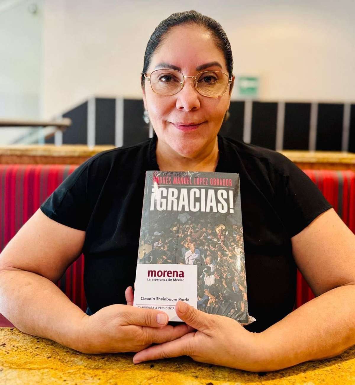 AMLO NO ESTÁ SOLO AFIRMA CLAUDIA TELLO