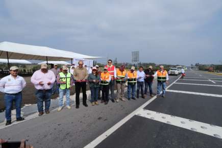 ENTRA EN OPERACIÓN LA AMPLIACIÓN DE LA CARRETERA OZULUAMA-TAMPICO: SICT   