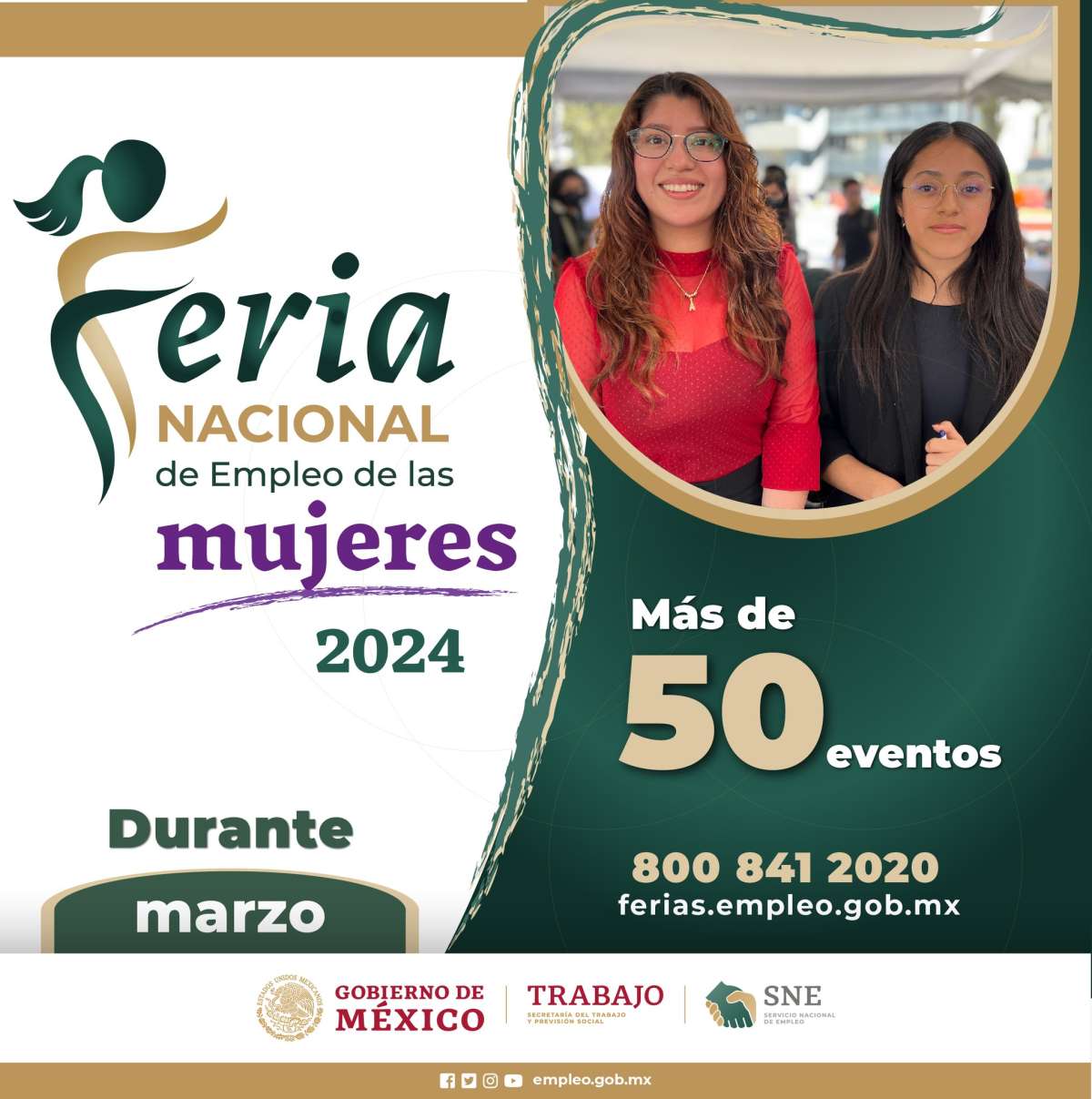 En marzo, prepara tu currículum para la Feria Nacional de Empleo de las Mujeres en tu ciudad   