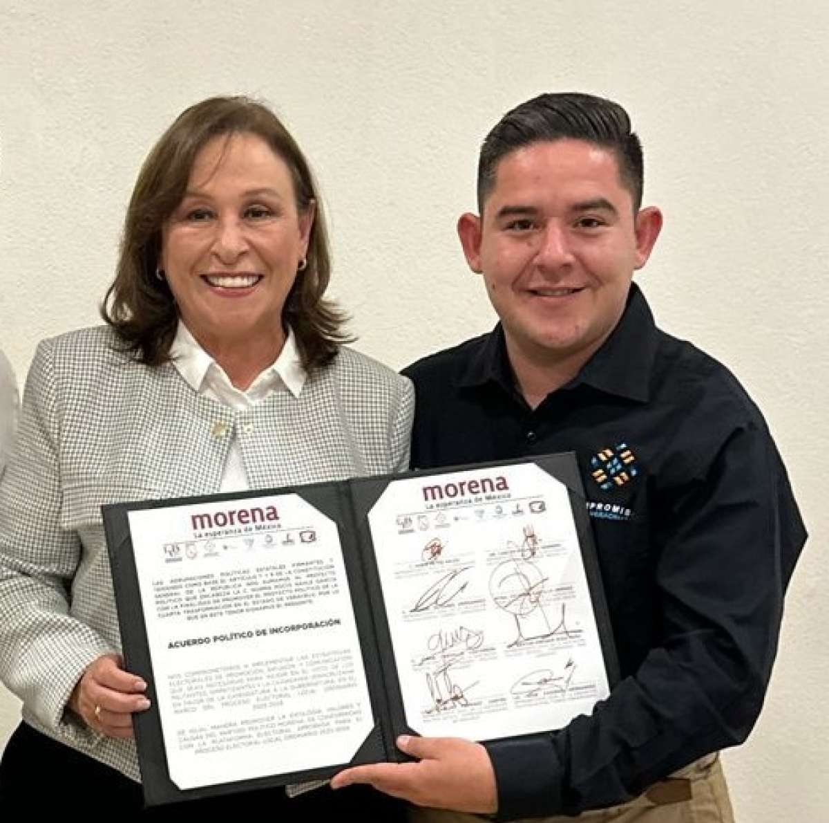 “Compromiso con Veracruz” Agrupación Política Estatal firma acuerdo de colaboración con el Proyecto de Rocío Nahle.