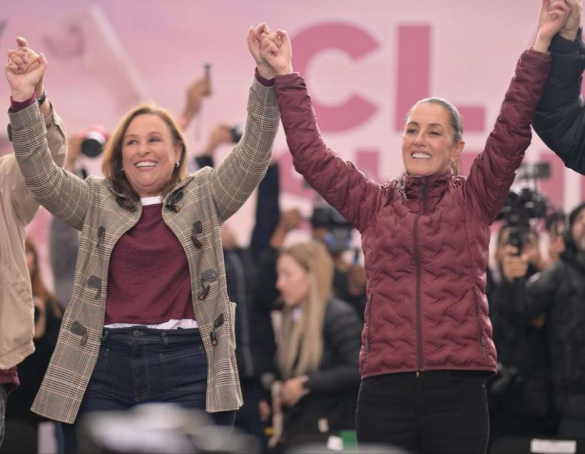 ROCÍO NAHLE SE PREPARA PARA RECIBIR A LA CANDIDATA PRESIDENCIAL CLAUDIA SHEINBAUM EN EL SUR DE VERACRUZ