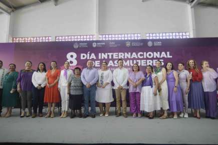Conmemoran en Pánuco el Día Internacional de las Mujeres   