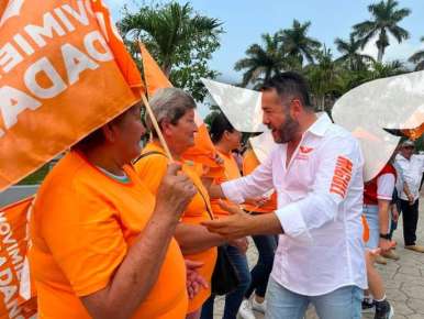 Candidato de MC por Emiliano Zapata buscará se reclasifiquen tarifas eléctricas de municipios aledaños a Laguna Verde   
