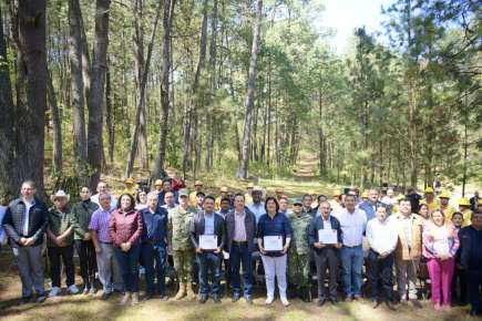 Estado y municipios, coordinados y prevenidos contra incendios forestales   