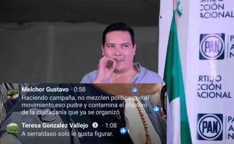 Tunden a Serralde por oportunista ante bloqueo de carreteras en Huatusco