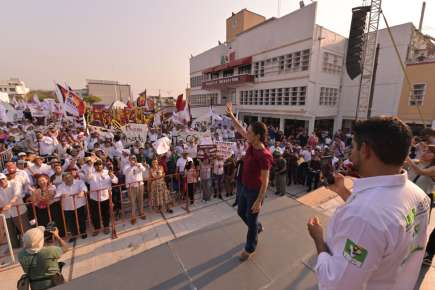 EN VERACRUZ CONTINUARÁ LA 4T PESE A LA GUERRA SUCIA: CLAUDIA SHEINBAUM