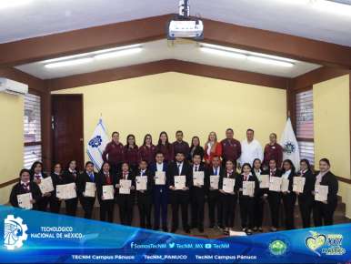 Nuevos Contadores Públicos Orgullosamente Egresados del TecNM Campus Pánuco Recibieron su Título