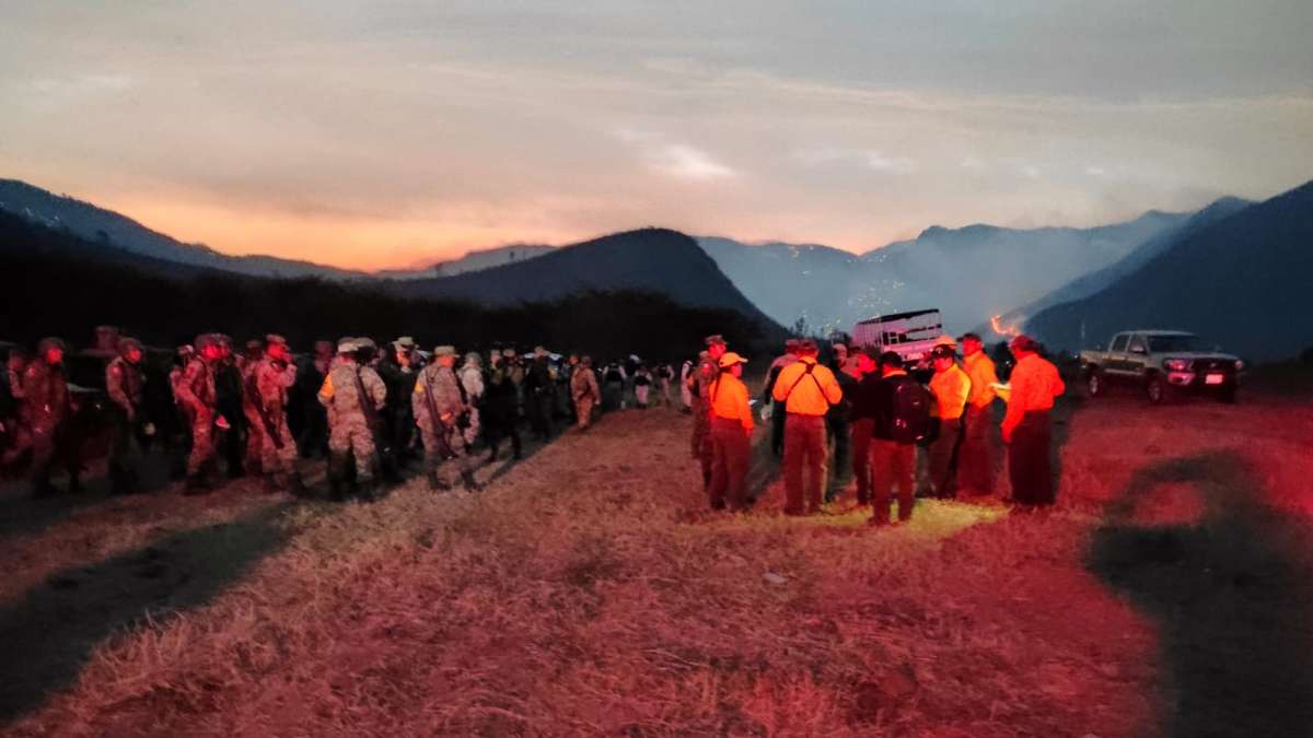 Reinician actividades de combate a incendio en Altas Montañas