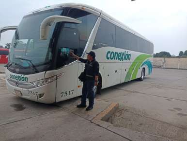 REALIZA EL CENTRO SICT VERACRUZ OPERATIVO EN TERMINALES DE AUTOBUSES