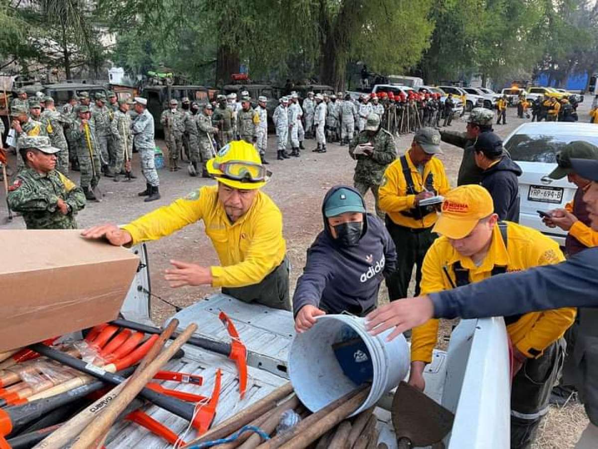 Sensibilidad y compromiso de Gobierno del Estado para responder a los incendios forestales, reconoció Gisela López