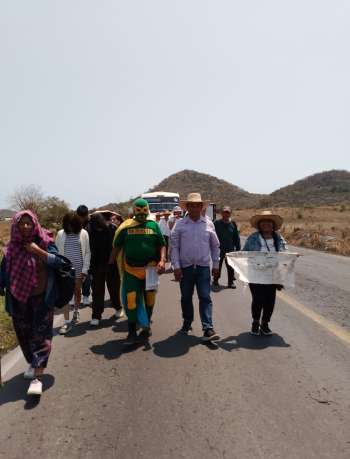 Coinciden en la lucha social el Ecologista Universal y el Movimiento de Resistencia Civil la Leyenda de Chucho El Roto   