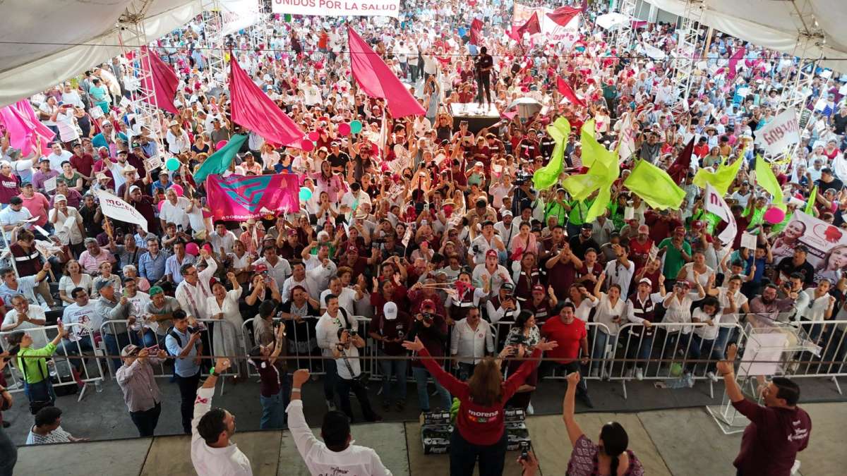 NOSOTROS VAMOS A GANAR PORQUE TENEMOS PROPUESTAS Y SABEMOS TRABAJAR AFIRMA ROCÍO NAHLE
