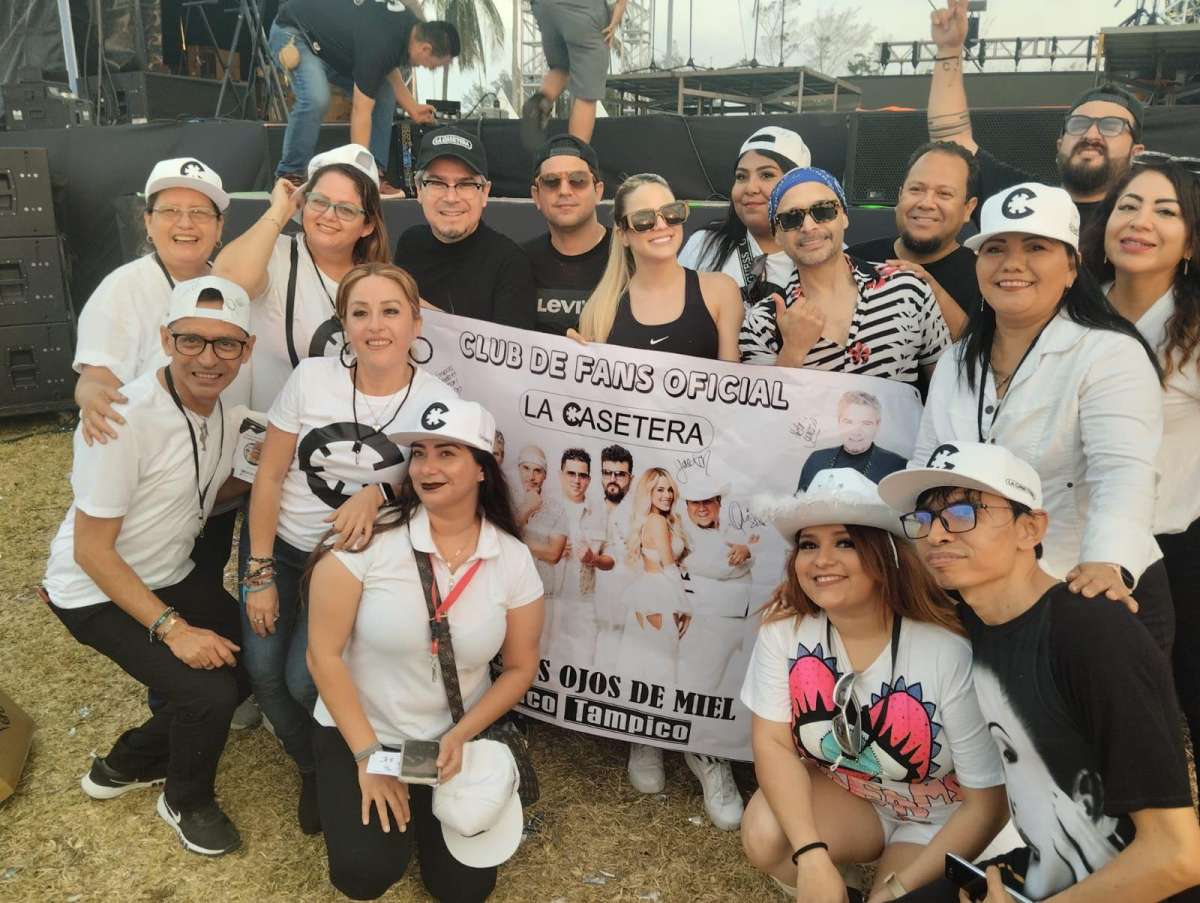 La Casetera” Convivio y Puso a Bailar a sus Fans en las Fiestas de Abril Tampico 2024