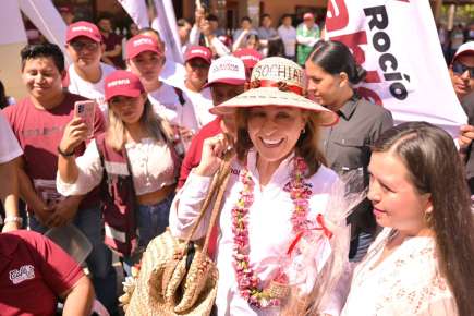 VAMOS POR UN GOBIERNO HUMANISTA Y DEFENSOR DE LOS DERECHOS DE LOS VERACRUZANOS: ROCÍO NAHLE 