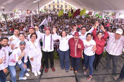 VERACRUZ YA DECIDIÓ: ROCÍO NAHLE SERÁ LA PRIMERA GOBERNADORA.