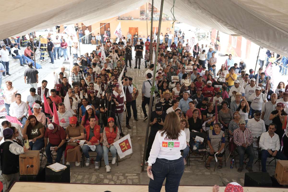 EL PRI Y EL PAN ESTÁN EN CONTRA DE PROGRAMAS SOCIALES, QUE NO SE OLVIDE: ROCÍO NAHLE
