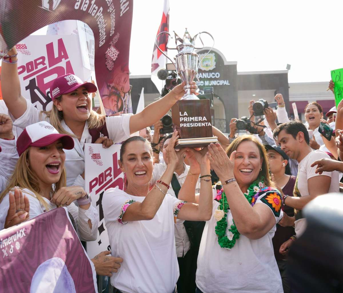 ROCÍO NAHLE, PRÓXIMA GOBERNADORA DE VERACRUZ: CLAUDIA SHEINBAUM