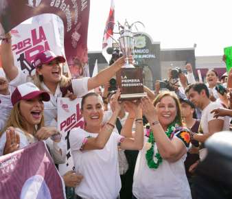 ROCÍO NAHLE, PRÓXIMA GOBERNADORA DE VERACRUZ: CLAUDIA SHEINBAUM